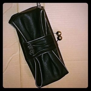 😘Sexy Jessica Simpson leather clutch bag😘